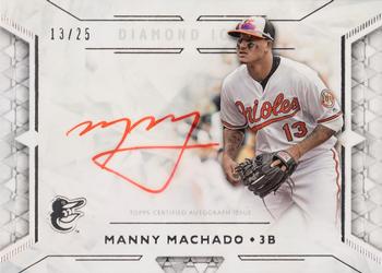 2018 Topps Diamond Icons - Red Ink Autographs #RIA-MM Manny Machado Front