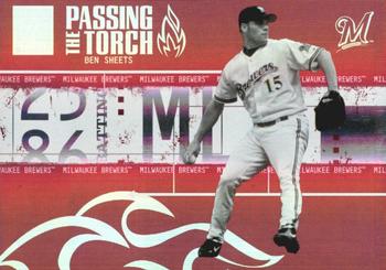 2005 Donruss Elite - Passing the Torch Red #PT-6 Ben Sheets Front