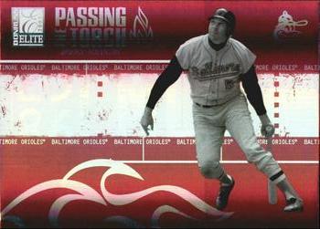 2005 Donruss Elite - Passing the Torch Red #PT-7 Brooks Robinson Front