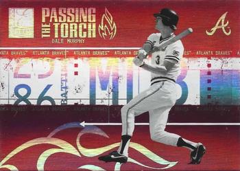 2005 Donruss Elite - Passing the Torch Red #PT-10 Dale Murphy Front