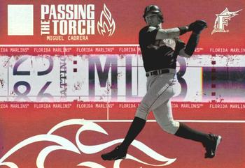 2005 Donruss Elite - Passing the Torch Red #PT-22 Miguel Cabrera Front