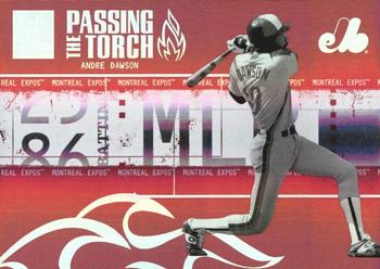 2005 Donruss Elite - Passing the Torch Red #PT-44 Andre Dawson / Miguel Cabrera  Front