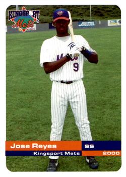 2003 Grandstand Kingsport Mets Update #1 Jose Reyes Front