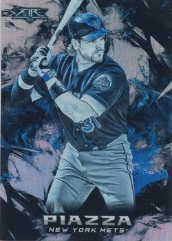 2018 Topps Fire - Blue Chip #84 Mike Piazza Front