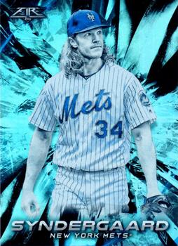 2018 Topps Fire - Blue Chip #137 Noah Syndergaard Front