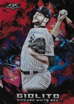 2018 Topps Fire - Flame #62 Lucas Giolito Front