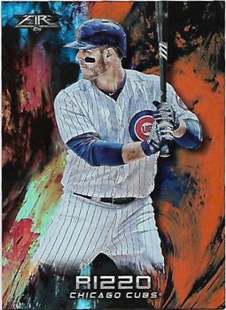2018 Topps Fire - Orange #72 Anthony Rizzo Front