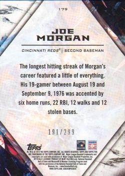 2018 Topps Fire - Orange #179 Joe Morgan Back