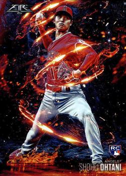 2018 Topps Fire - Flamethrowers #FT-13 Shohei Ohtani Front