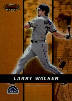 2000 Bowman's Best - Pre-Production #PP1 Larry Walker Front