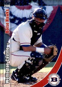 2006 Grandstand Boise Hawks #6 Welington Castillo Front