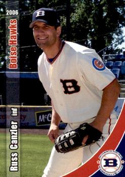 2006 Grandstand Boise Hawks #16 Russ Canzler Front