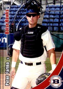 2006 Grandstand Boise Hawks #26 Peter Farina Front