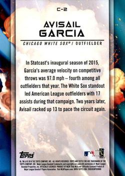 2018 Topps Fire - Cannons Blue Chip #C-2 Avisail Garcia Back