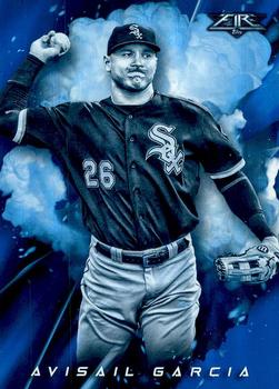 2018 Topps Fire - Cannons Blue Chip #C-2 Avisail Garcia Front