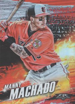 2018 Topps Fire - Hot Starts #HS-3 Manny Machado Front