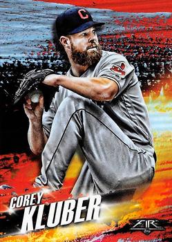 2018 Topps Fire - Hot Starts #HS-8 Corey Kluber Front