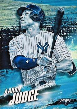 2018 Topps Fire - Hot Starts Blue Chip #HS-13 Aaron Judge Front