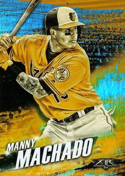 2018 Topps Fire - Hot Starts Gold Minted #HS-3 Manny Machado Front