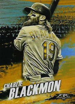 2018 Topps Fire - Hot Starts Gold Minted #HS-19 Charlie Blackmon Front