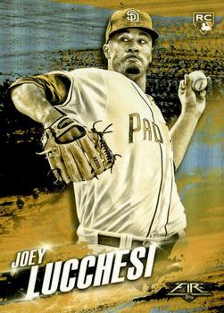 2018 Topps Fire - Hot Starts Gold Minted #HS-22 Joey Lucchesi Front