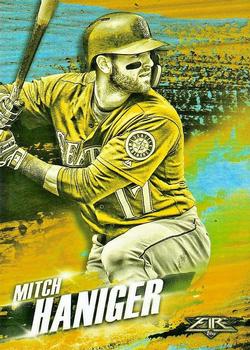 2018 Topps Fire - Hot Starts Gold Minted #HS-23 Mitch Haniger Front