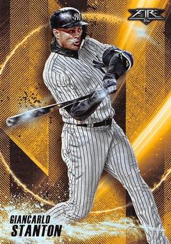 2018 Topps Fire - Power Producers #PP-2 Giancarlo Stanton Front