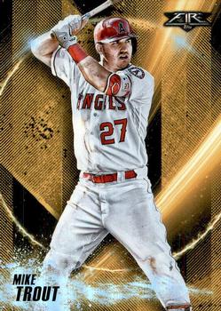 2018 Topps Fire - Power Producers #PP-10 Mike Trout Front