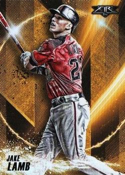 2018 Topps Fire - Power Producers #PP-15 Jake Lamb Front