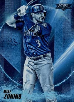 2018 Topps Fire - Power Producers Blue Chip #PP-14 Mike Zunino Front