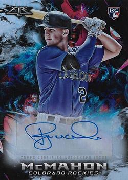 2018 Topps Fire - Fire Autograph #FA-RM Ryan McMahon Front