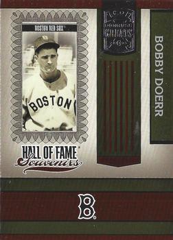 2005 Donruss Greats - Hall of Fame Souvenirs #HOFS-10 Bobby Doerr Front
