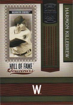 2005 Donruss Greats - Hall of Fame Souvenirs #HOFS-18 Harmon Killebrew Front