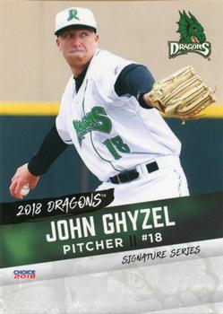 2018 Choice Dayton Dragons #NNO John Ghyzel Front