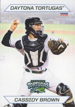 2018 Choice Daytona Tortugas #4 Cassidy Brown Front