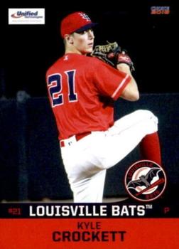 2018 Choice Louisville Bats #04 Kyle Crockett Front
