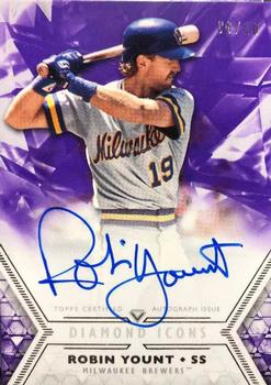 2018 Topps Diamond Icons - Purple #AC-RY Robin Yount Front