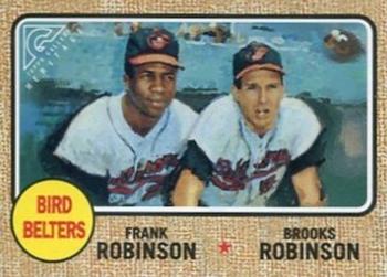 2005 Topps Gallery - Heritage #GH-RR Frank Robinson / Brooks Robinson Front