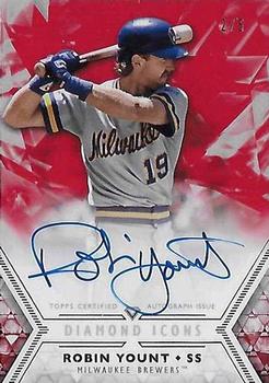 2018 Topps Diamond Icons - Red #AC-RY Robin Yount Front