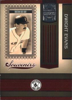 2005 Donruss Greats - Souvenirs #S-5 Dwight Evans Front