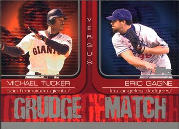 2005 Topps - Grudge Match #GM7 Michael Tucker / Eric Gagne Front