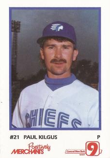 1990 Merchants Bank/WIXT9 Syracuse Chiefs #NNO Paul Kilgus Front