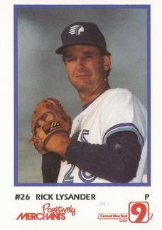 1990 Merchants Bank/WIXT9 Syracuse Chiefs #NNO Rick Lysander Front