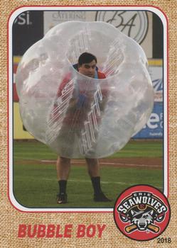 2018 Grandstand Erie SeaWolves #NNO Bubble Boy Front