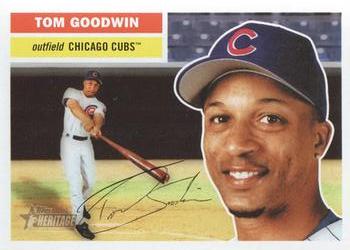 2005 Topps Heritage #128 Tom Goodwin Front