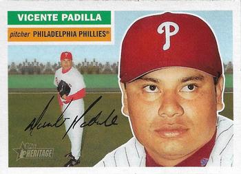 2005 Topps Heritage #147 Vicente Padilla Front