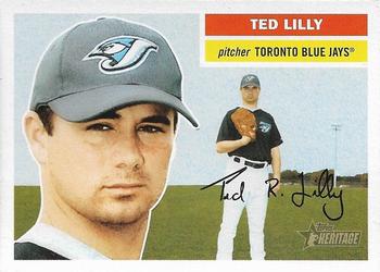2005 Topps Heritage #168 Ted Lilly Front