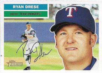 2005 Topps Heritage #238 Ryan Drese Front