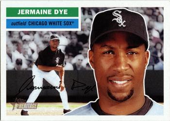 2005 Topps Heritage #249 Jermaine Dye Front