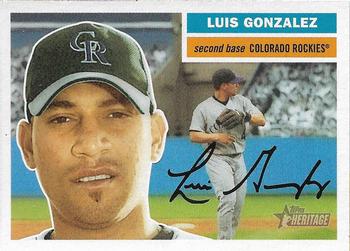2005 Topps Heritage #263 Luis Gonzalez Front